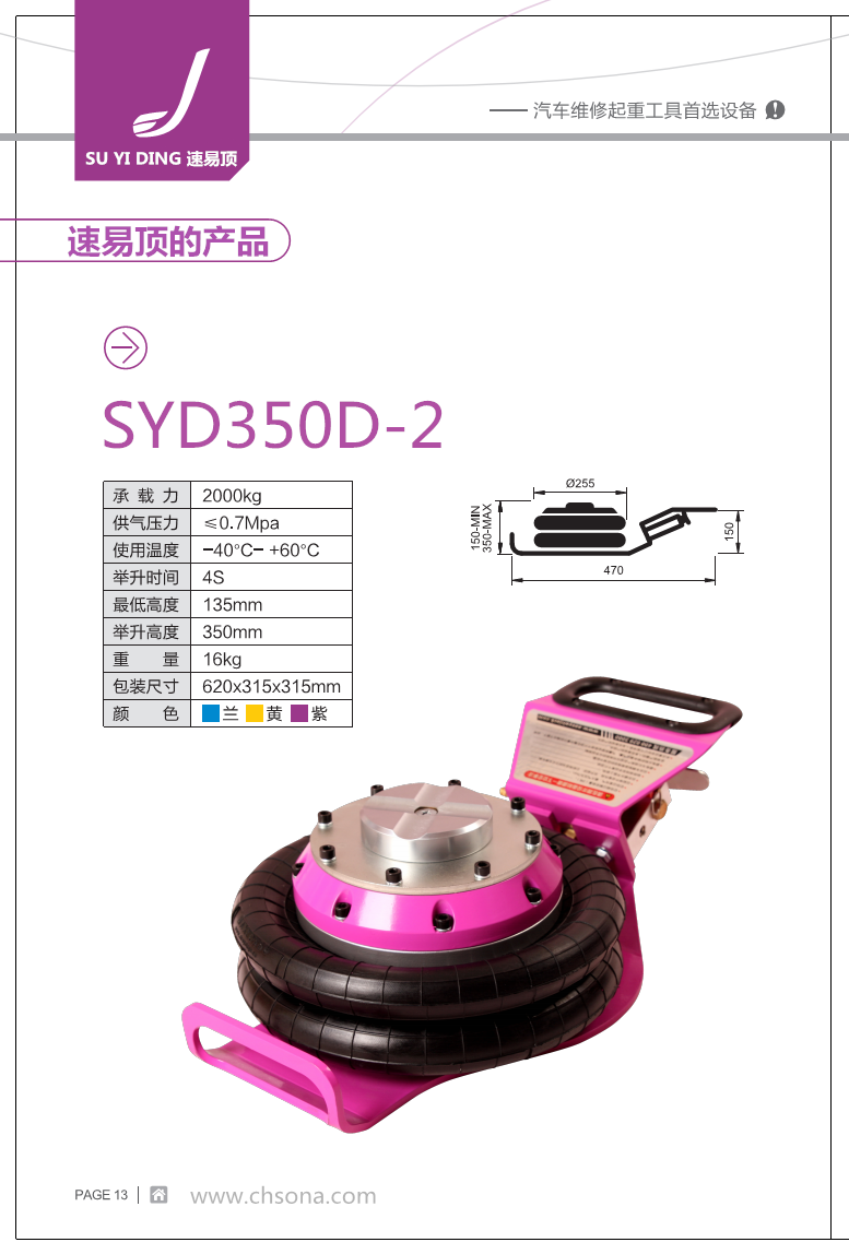 氣囊千斤頂使用說明 氣囊千斤頂使用說明