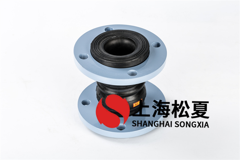 口徑DN200，350長的雙鼓限位軟連接，雙鼓即雙球